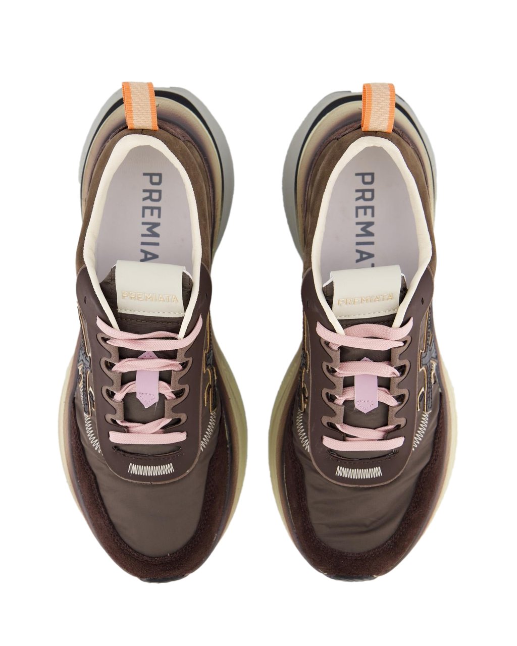 Premiata Dames Hill Sneaker Bruin