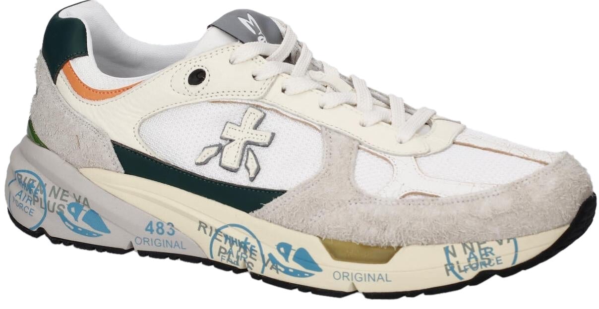 Premiata Heren Mase Wit
