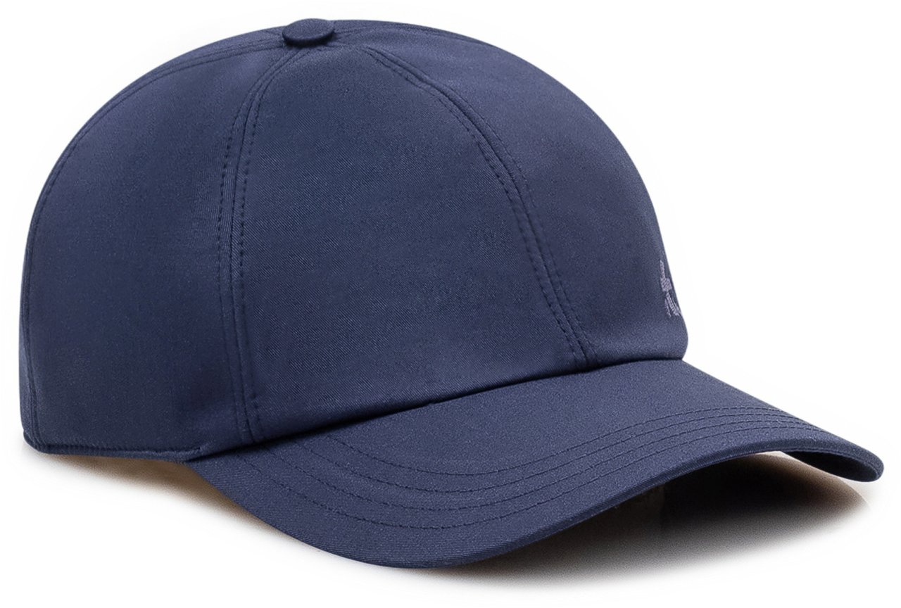 Premiata Cappellino da Baseball in Tessuto Navy