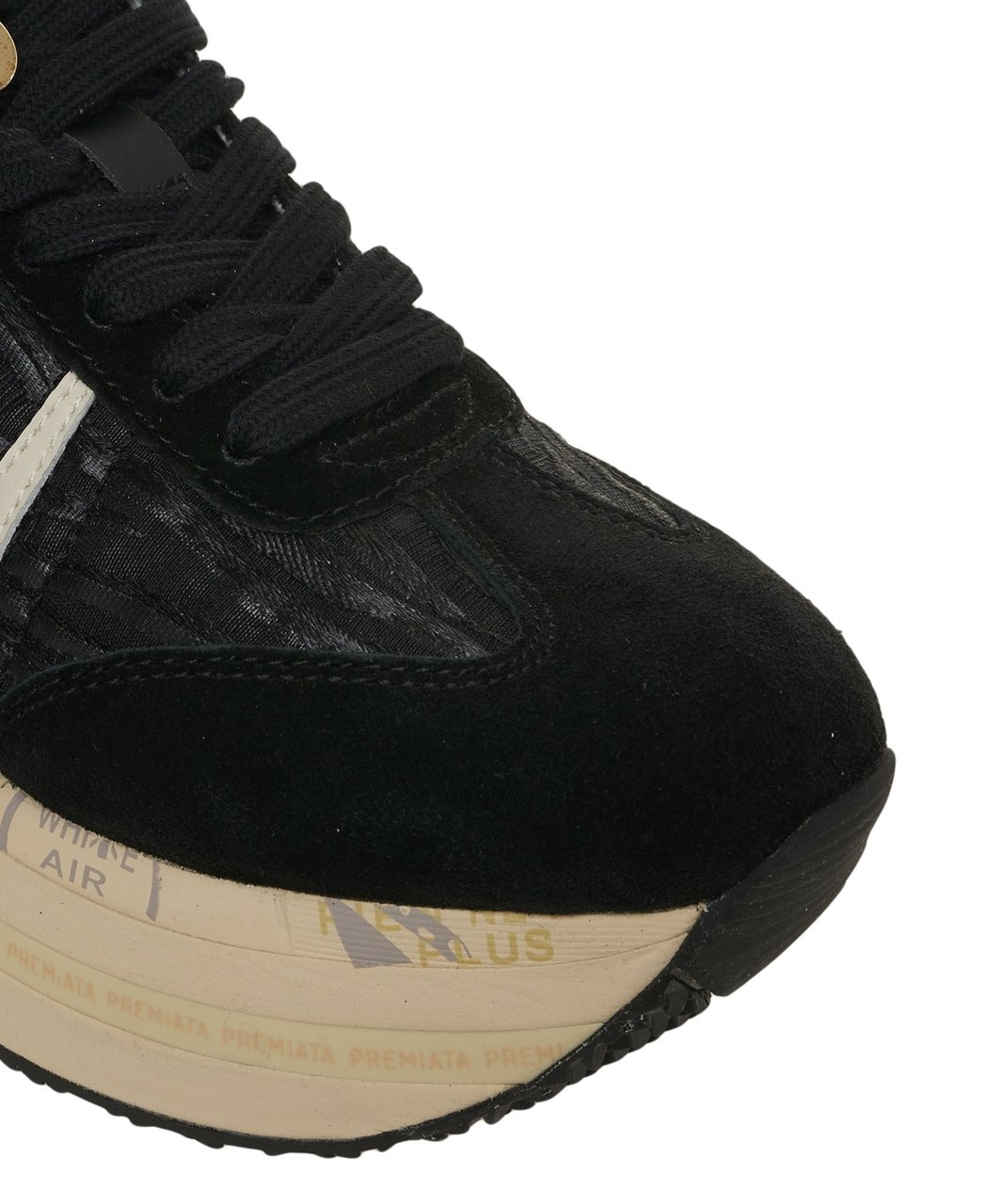 Premiata Sneakers 'Beth' Zwart
