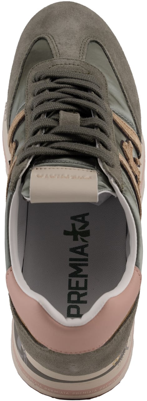 Premiata Sneakers Military Green Groen
