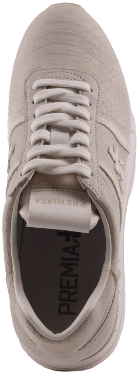 Premiata Beth Platform Sneakers Beige