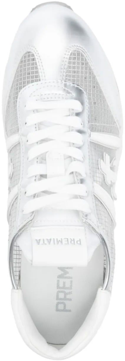 Premiata Beth Platform Sneakers Zilver