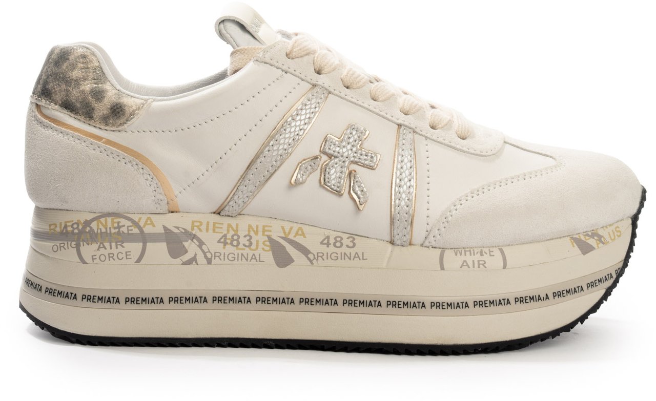 Premiata Sneakers White Wit