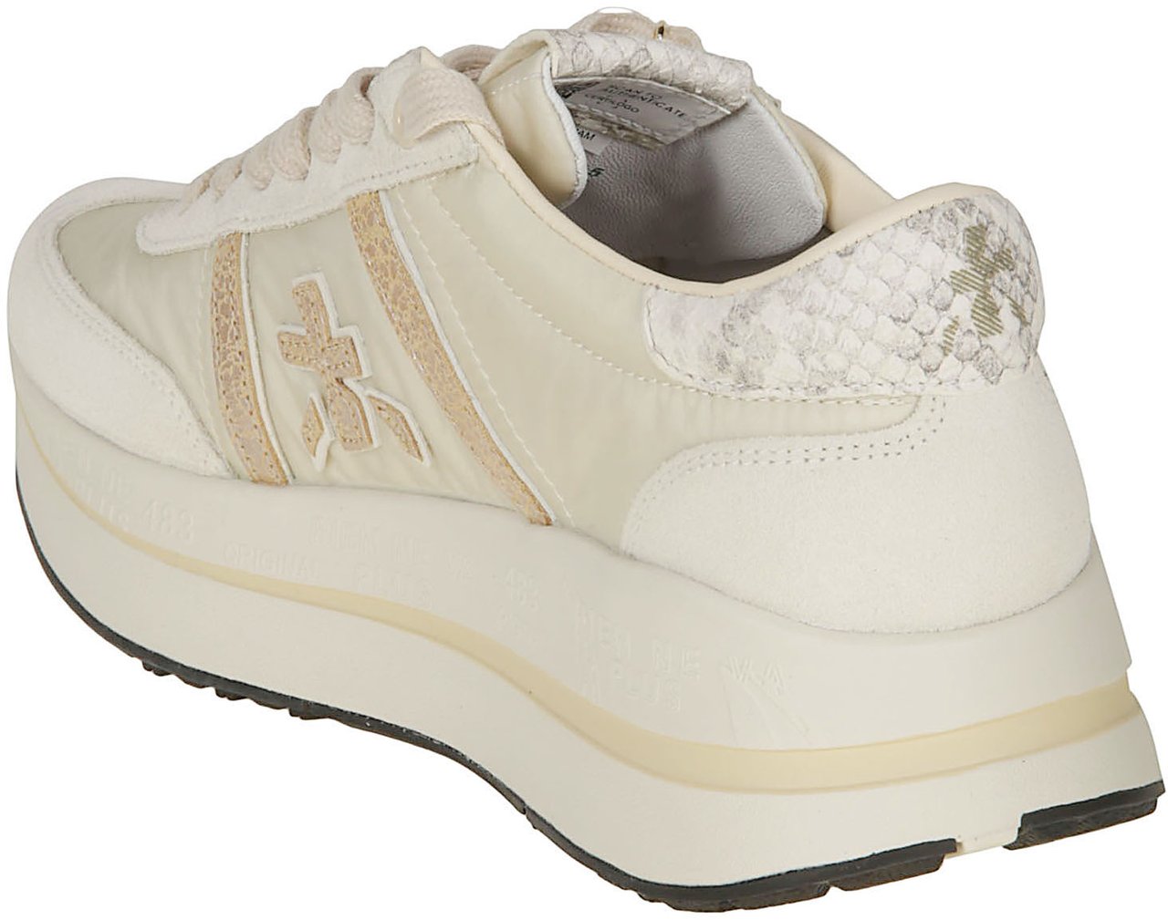 Premiata Bethcoin Sneakers White Wit