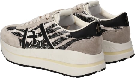 Premiata Sneakers Brown Beige