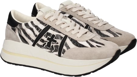 Premiata Sneakers Brown Beige