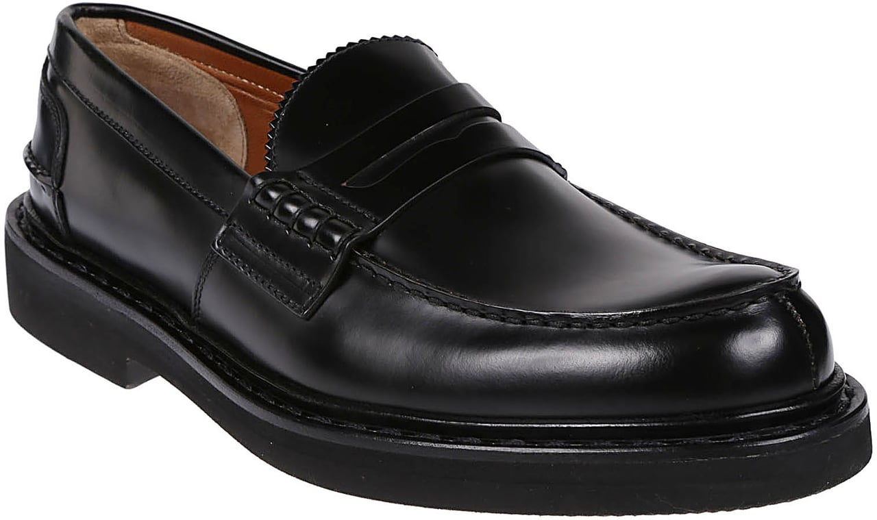 Premiata Loafers Binder Black Zwart