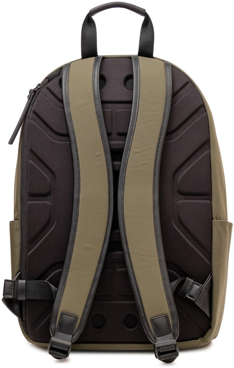 Premiata Zaino Blade con Tasca Frontale e Zip Donkergroen