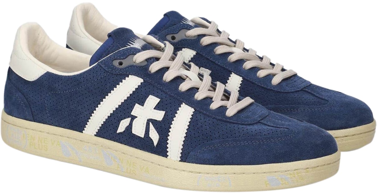 Premiata Heren Bonnie Blauw