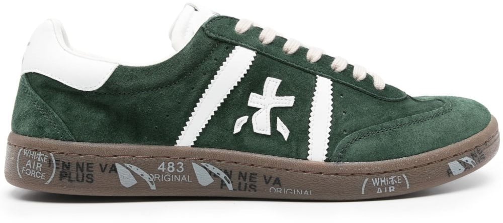 Premiata Sneakers Green Groen