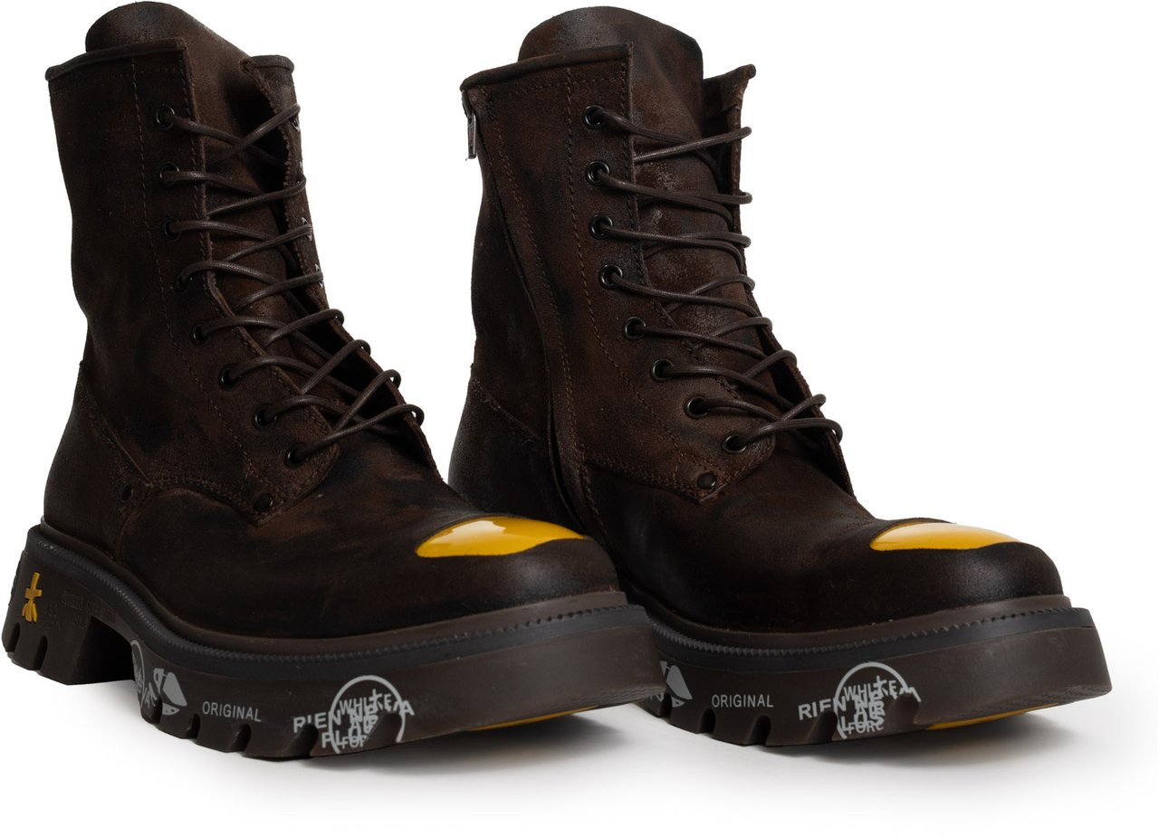 Premiata Boots Brownyellow Bruin