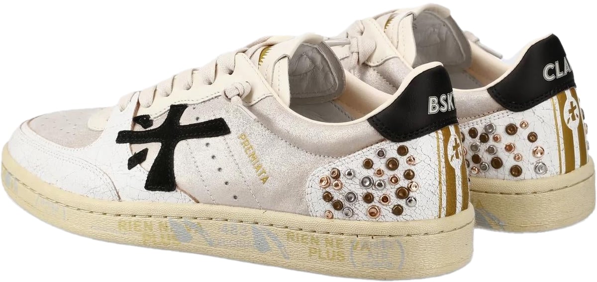Premiata Dames Bsktclad Wit