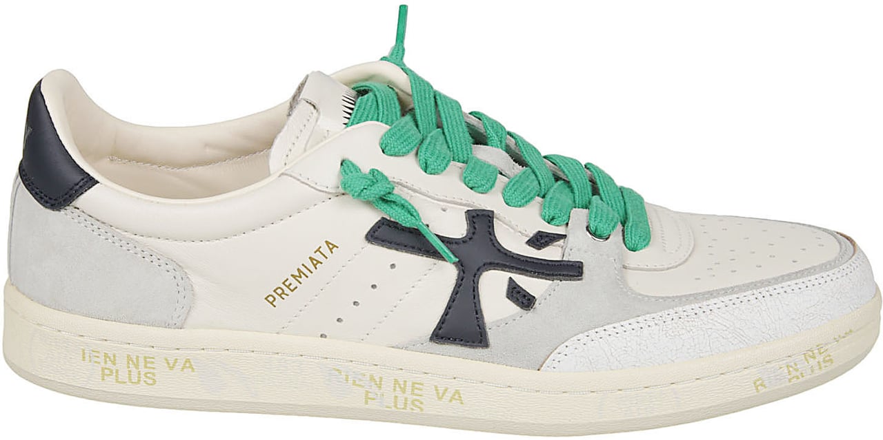 Premiata Bsktclay Sneakers White Wit