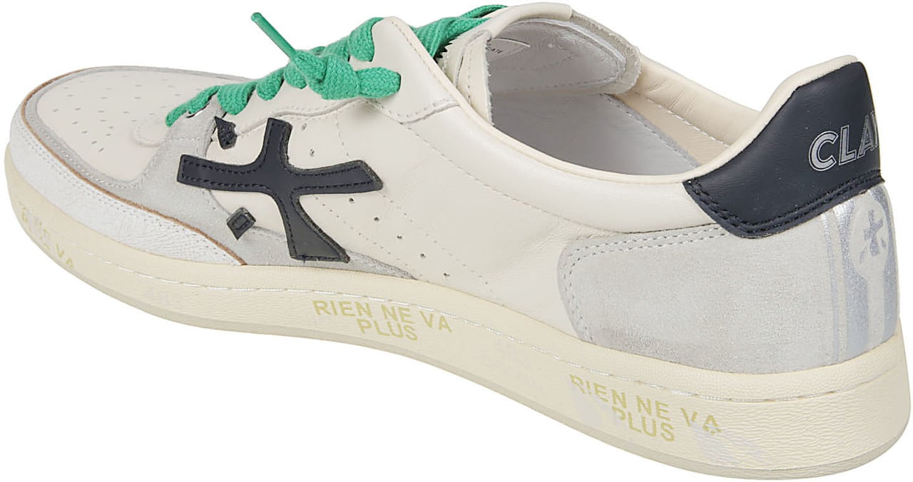 Premiata Bsktclay Sneakers White Wit