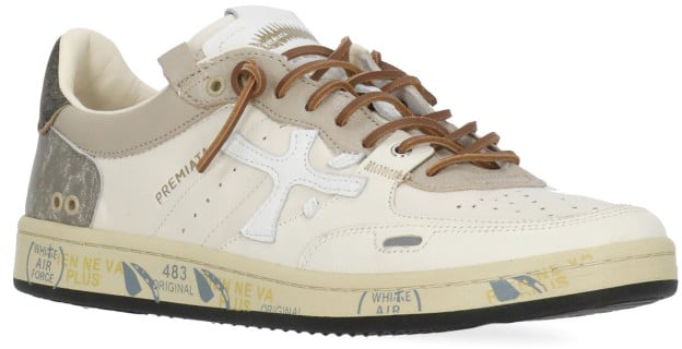 Premiata Sneakers Ivory Wit