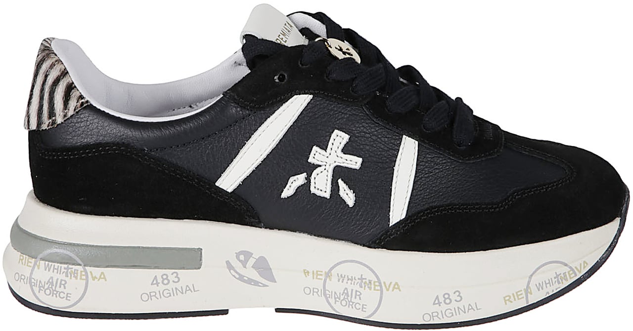 Premiata Cassie Sneakers Black Zwart