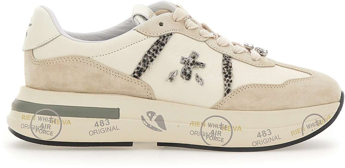 Premiata Sneakers Beige Beige