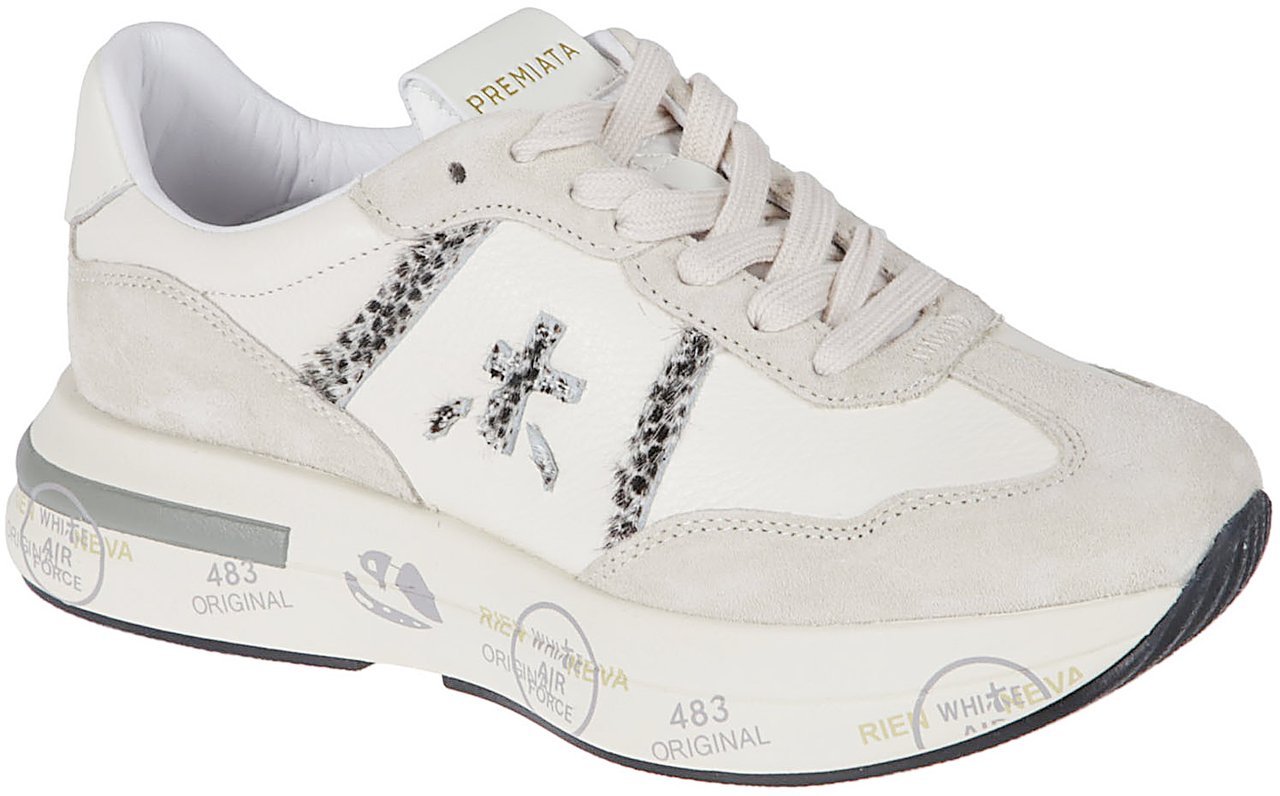 Premiata Cassie Sneakers White Wit