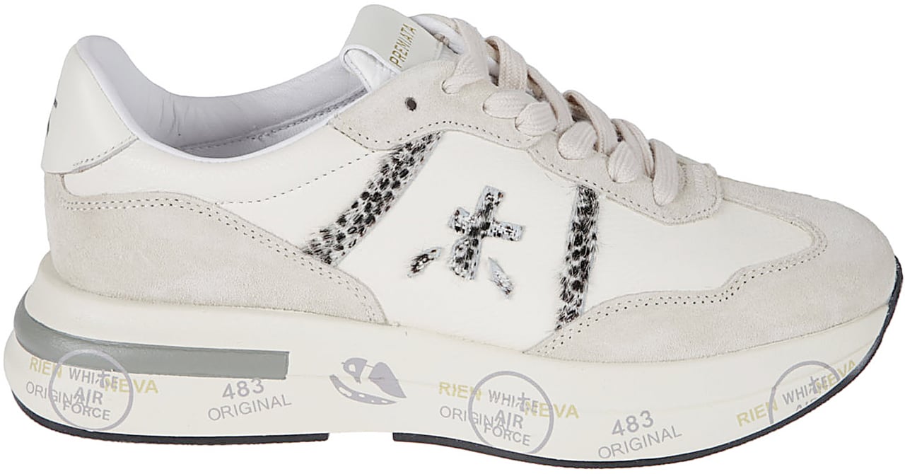 Premiata Cassie Sneakers White Wit
