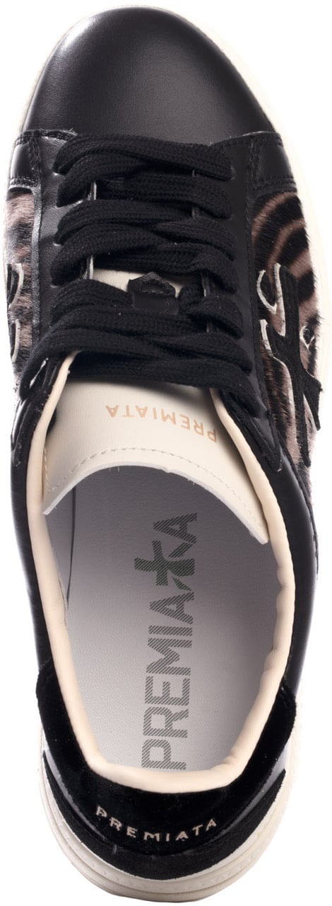 Premiata Sneakers Blackanimalier Zebra Dierenprint