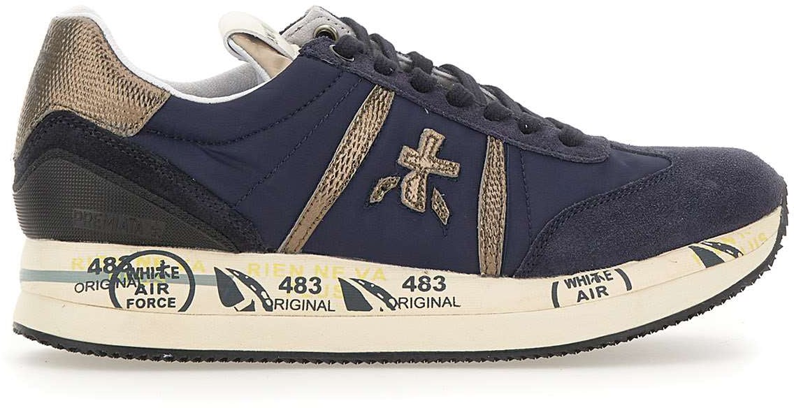 Premiata Sneakers Blue Blauw