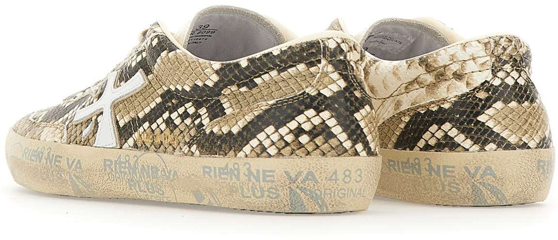 Premiata Sneakers Brown Beige