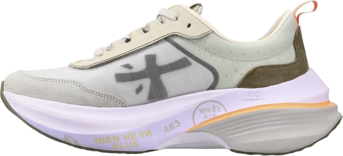 Premiata Dames Hill Sneaker Groen