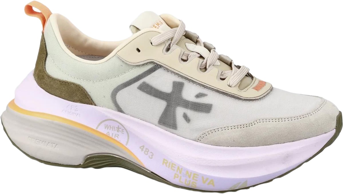 Premiata Dames Hill Sneaker Groen