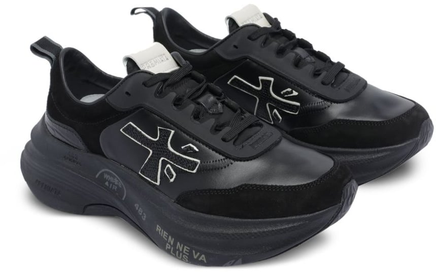 Premiata Premiata Sneakers Nero Zwart