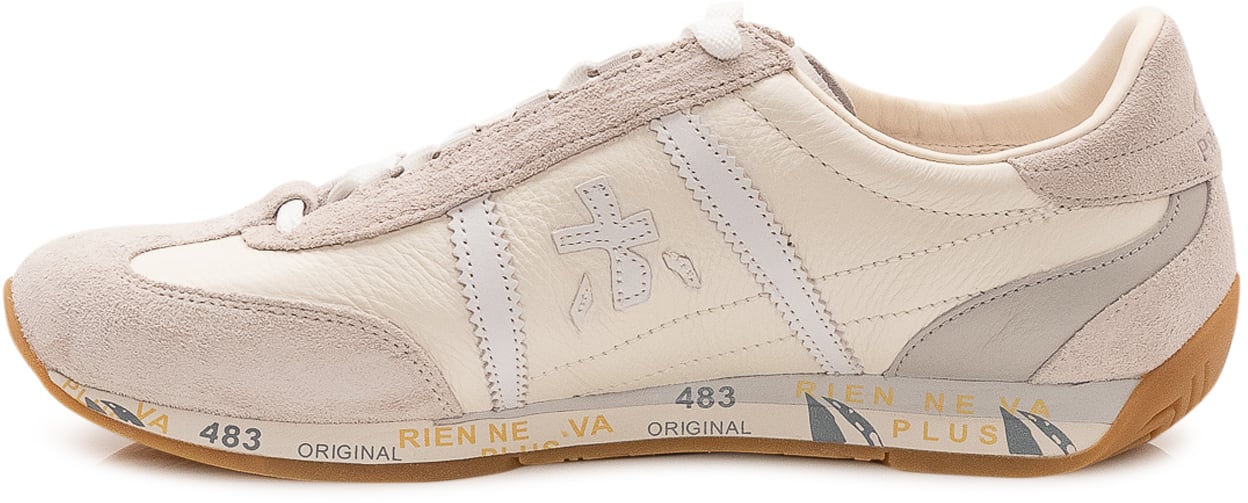 Premiata Sneakers Jackyx con Lacci e Inserti Wit