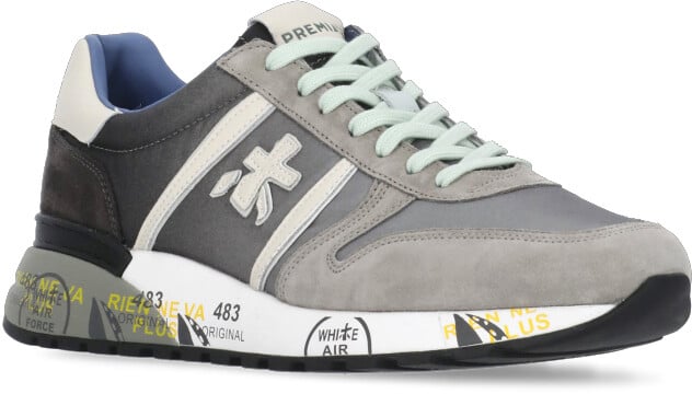 Premiata Sneakers Grey Grijs