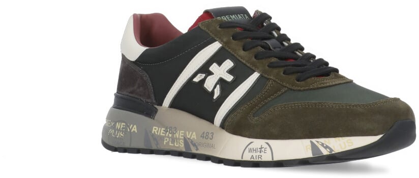 Premiata Sneakers Green Groen