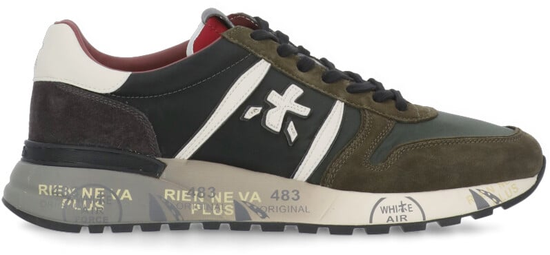 Premiata Sneakers Green Groen