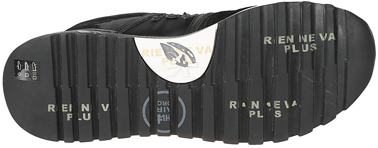 Premiata Lander Sneakers Black Zwart