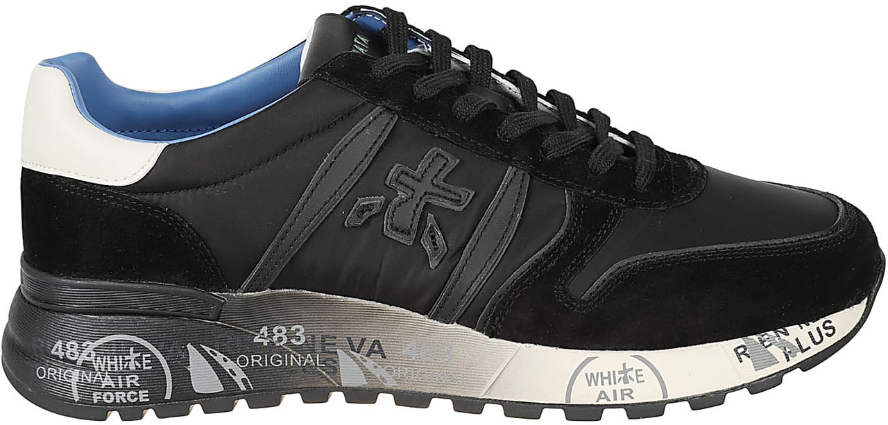 Premiata Lander Sneakers Black Zwart