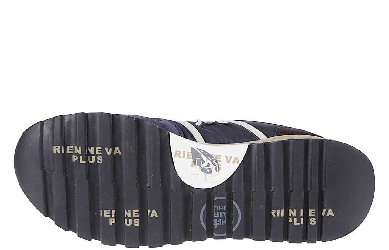 Premiata Lander Sneakers Blue Blauw