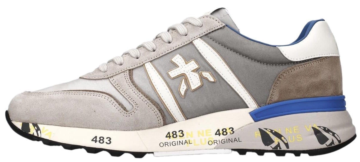 Premiata Heren Lander Grijs