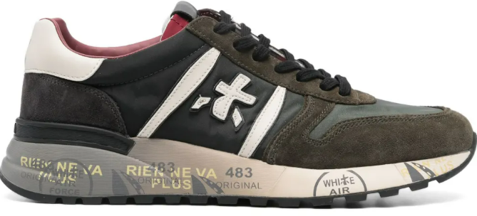 Premiata Sneakers Verde Oliva Groen
