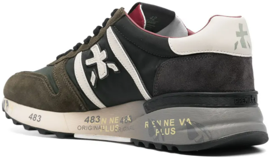 Premiata Sneakers Verde Oliva Groen