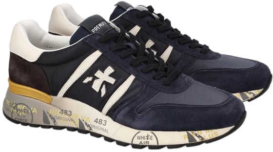 Premiata Sneakers Blue Blauw