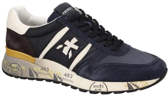 Premiata Sneakers Blue Blauw