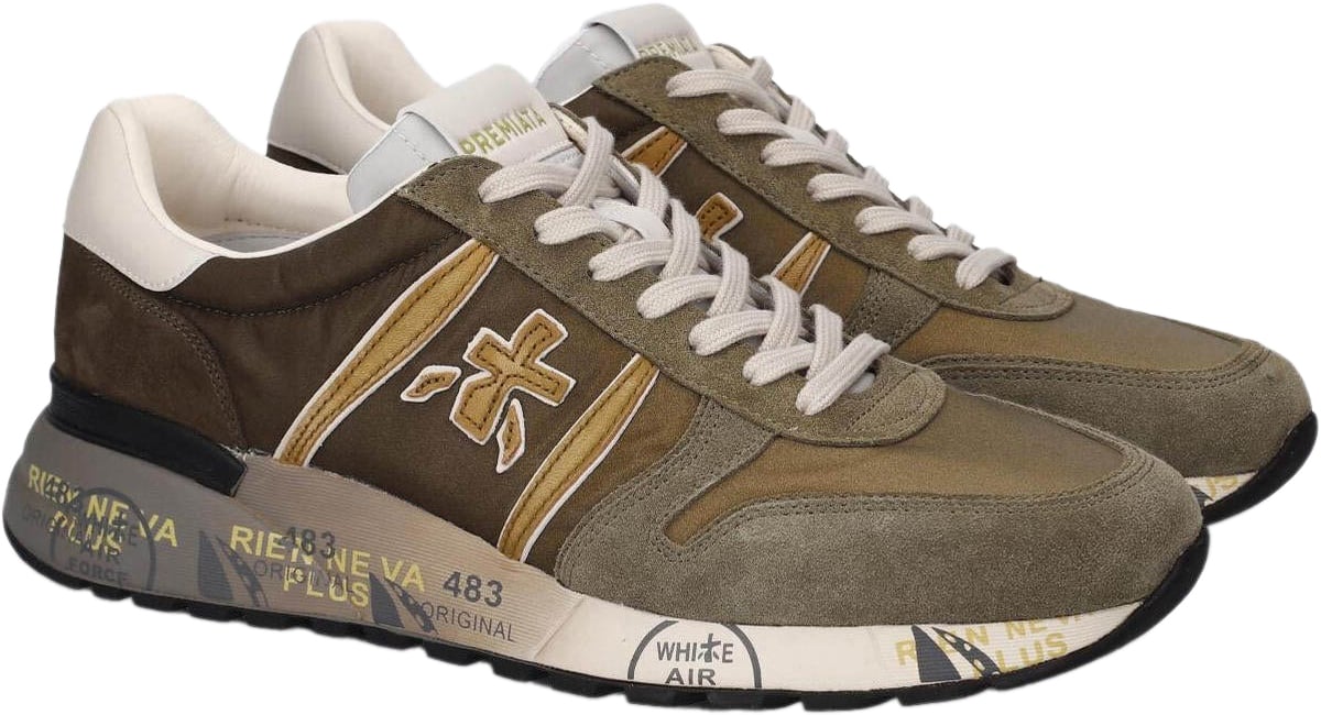 Premiata Heren Lander Groen