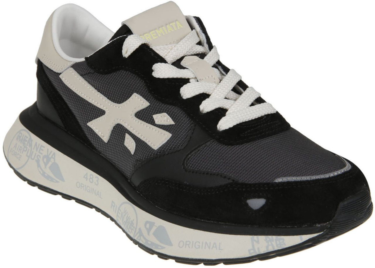 Premiata Lauryn Sneakers Black Zwart