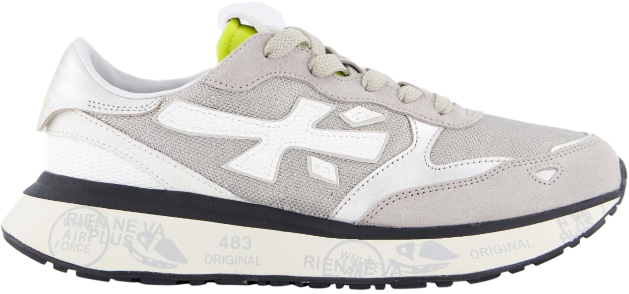 Premiata Dames Lauryn Sneaker Grijs Grijs