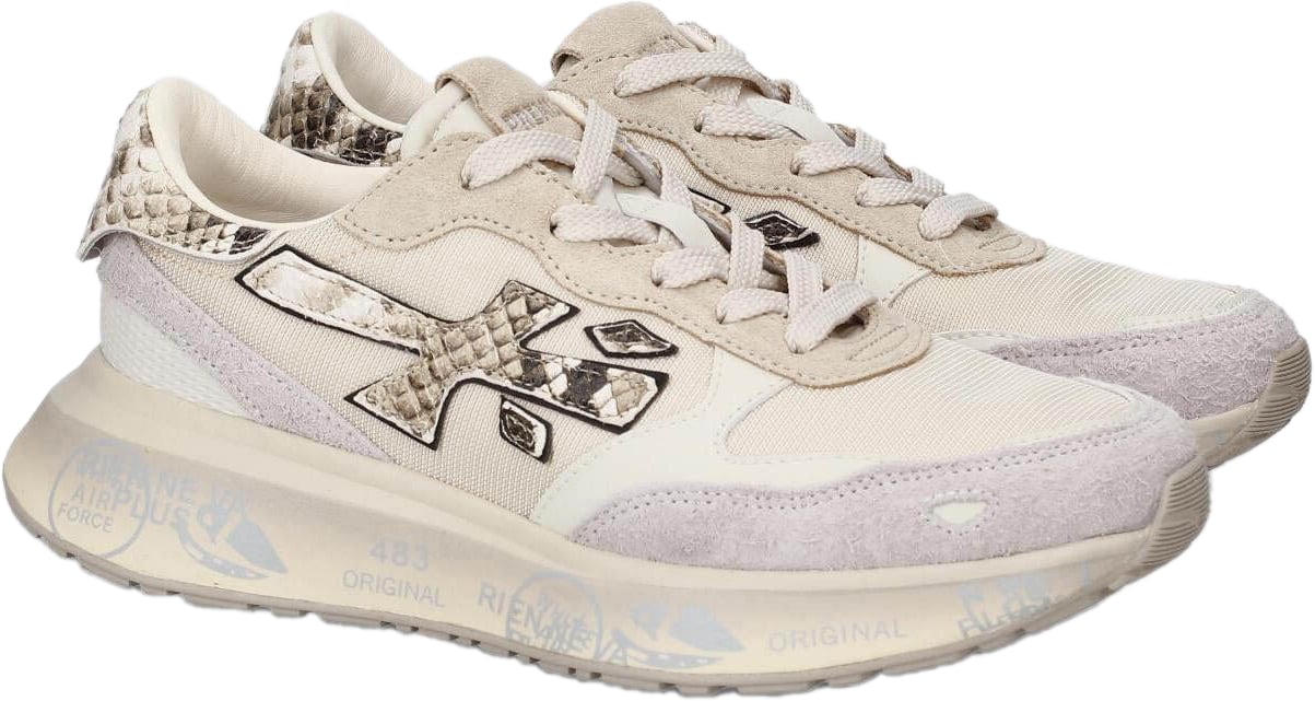 Premiata Dames Lauryn Wit