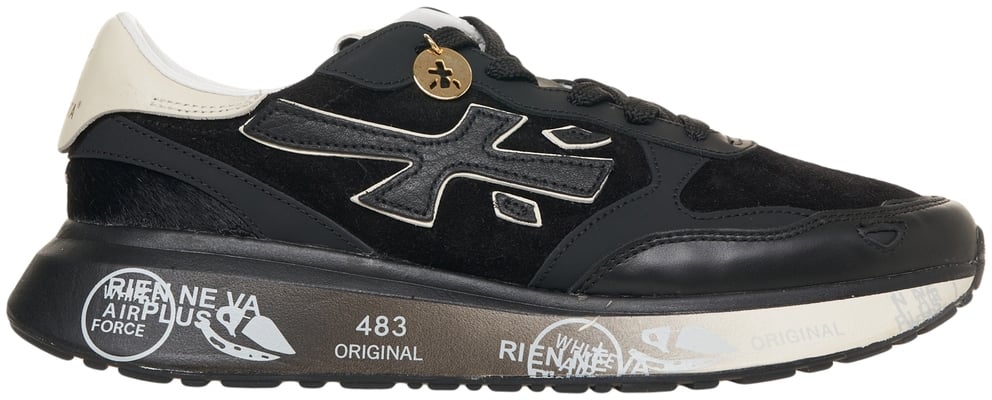 Premiata Sneakers 'Lauryn' Zwart