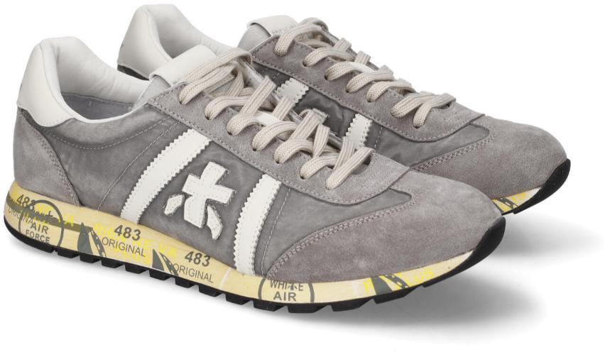 Premiata Sneakers Grey Grijs