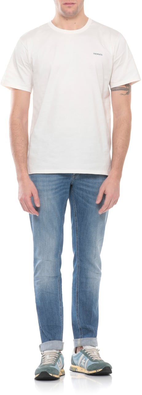 Premiata Sneakers Light Blue Blauw