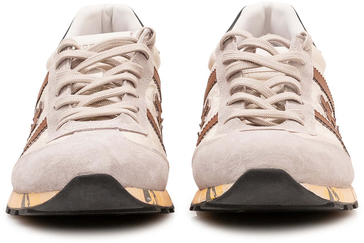 Premiata Sneakers Lucy con Inserti e Lacci Wit